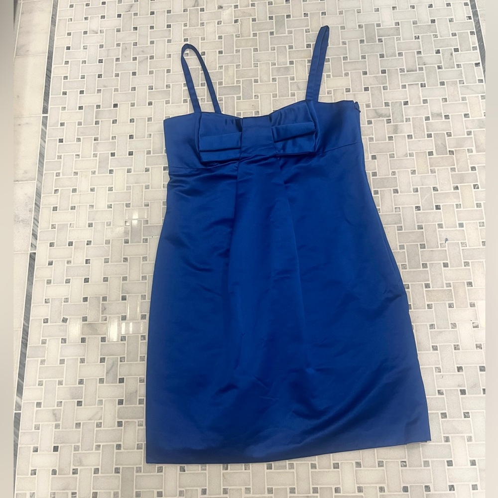 FRENCH CONNECTION royal blue mini dress NWT